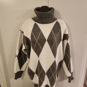 Fashion Nova Cream Turtleneck Sweater